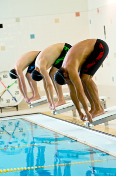 3 Tricks to Winning a Job in this Hyper Competitive Economy represented by a swimming competition