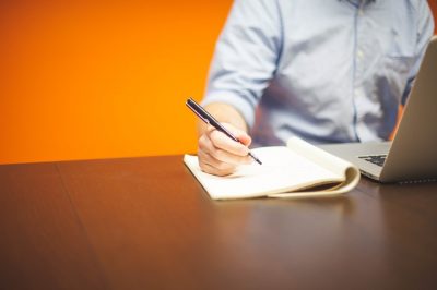 A frustrated woman at her desk