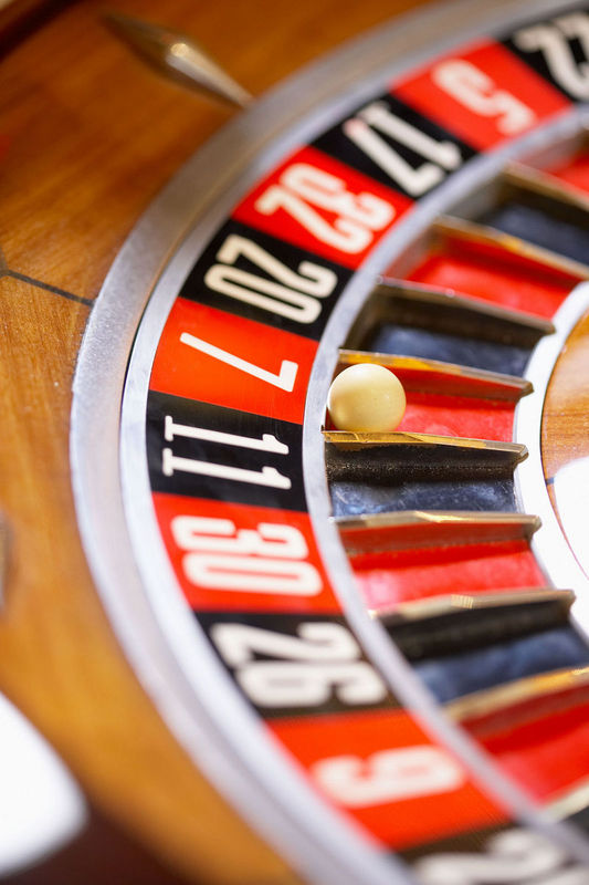 Playing the Odds Game in Job Search represented by a roulette wheel