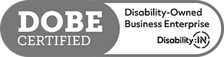 DOBE Certified (Disability Owned Business Enterprise)