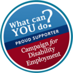 Campaign for Disability Employment Supporters Badge